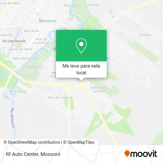 Rf Auto Center mapa