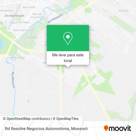 Rd Resolve Negocios Automotivos mapa