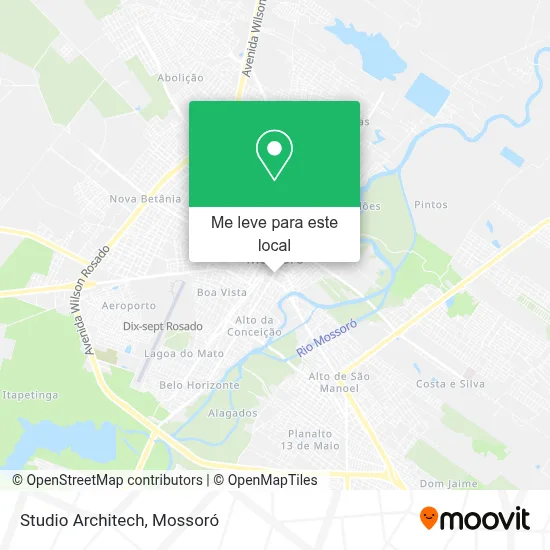 Studio Architech mapa