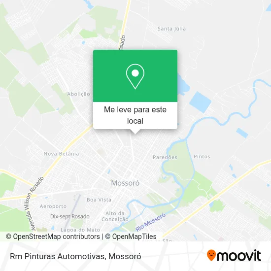 Rm Pinturas Automotivas mapa