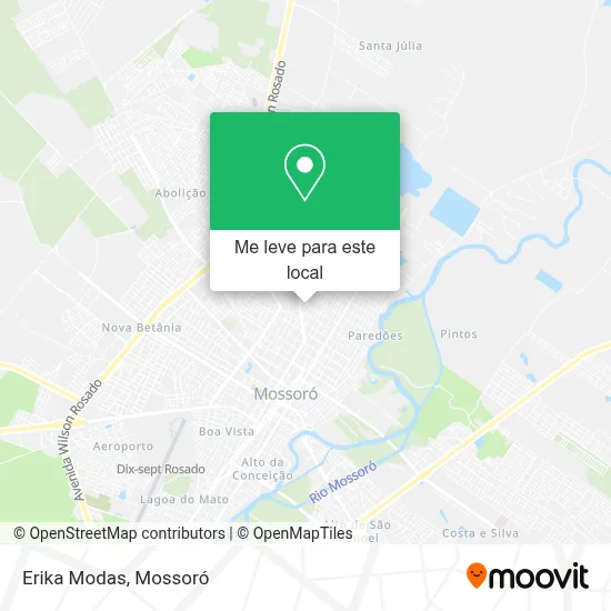 Erika Modas mapa