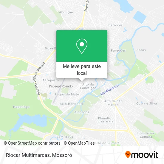 Riocar Multimarcas mapa