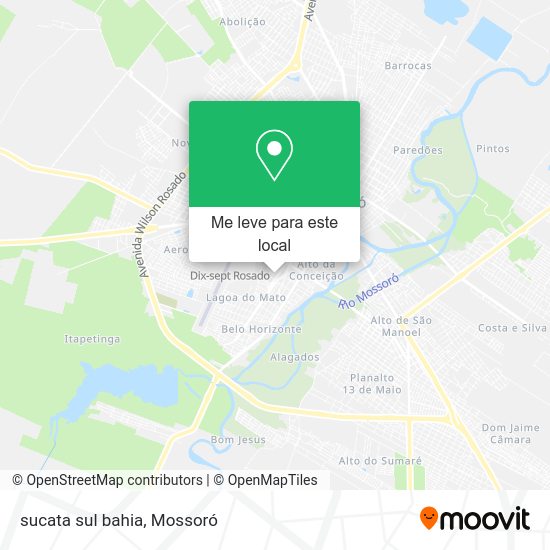 sucata sul bahia mapa