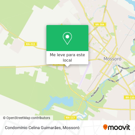 Condomínio Celina Guimarães mapa