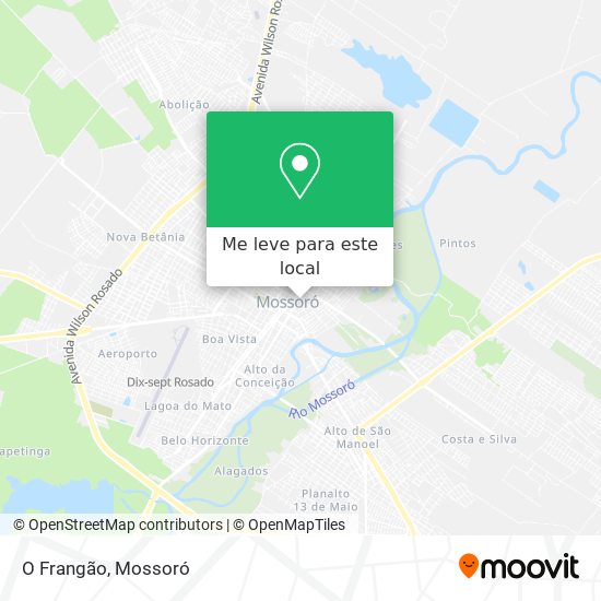 O Frangão mapa