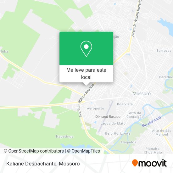 Kaliane Despachante mapa