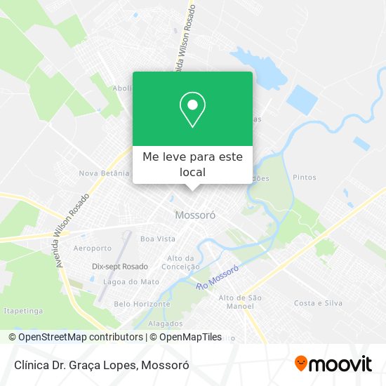 Clínica Dr. Graça Lopes mapa