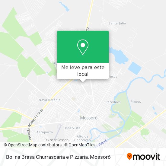 Boi na Brasa Churrascaria e Pizzaria mapa