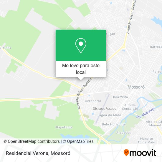 Residencial Verona mapa