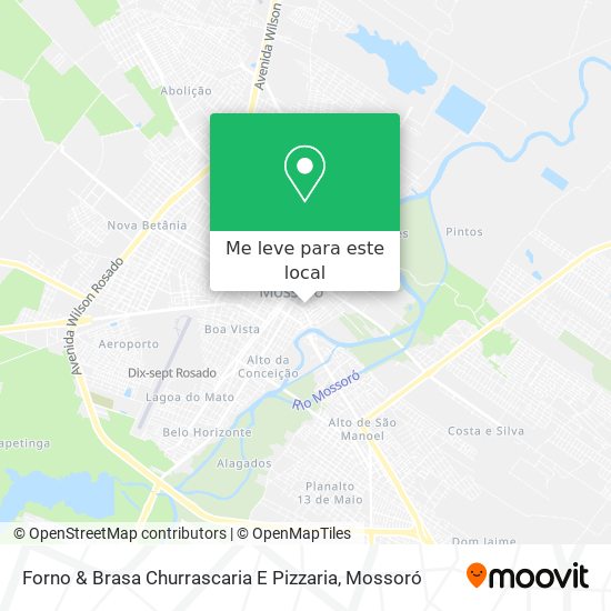 Forno & Brasa Churrascaria E Pizzaria mapa