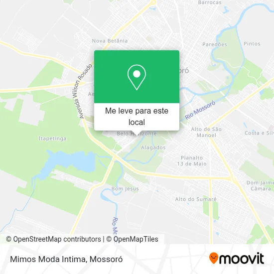 Mimos Moda Intima mapa