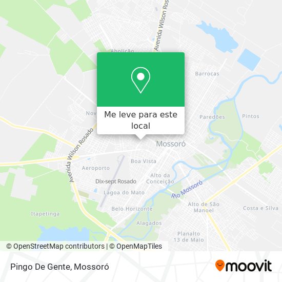 Pingo De Gente mapa