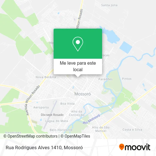 Rua Rodrigues Alves 1410 mapa