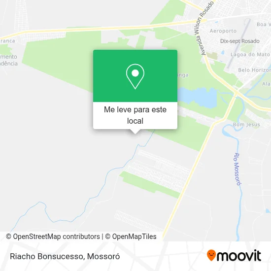 Riacho Bonsucesso mapa