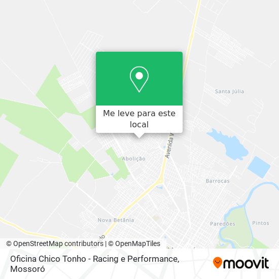 Oficina Chico Tonho - Racing e Performance mapa