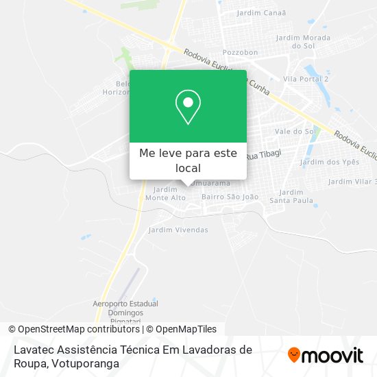 Lavatec Assistência Técnica Em Lavadoras de Roupa mapa