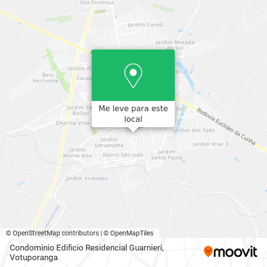 Condominio Edificio Residencial Guarnieri mapa