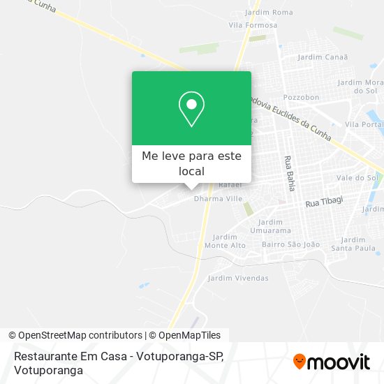 Restaurante Em Casa - Votuporanga-SP mapa