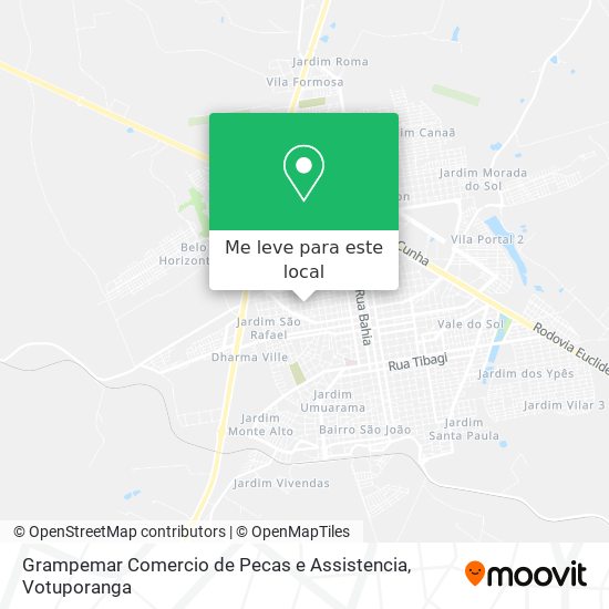 Grampemar Comercio de Pecas e Assistencia mapa