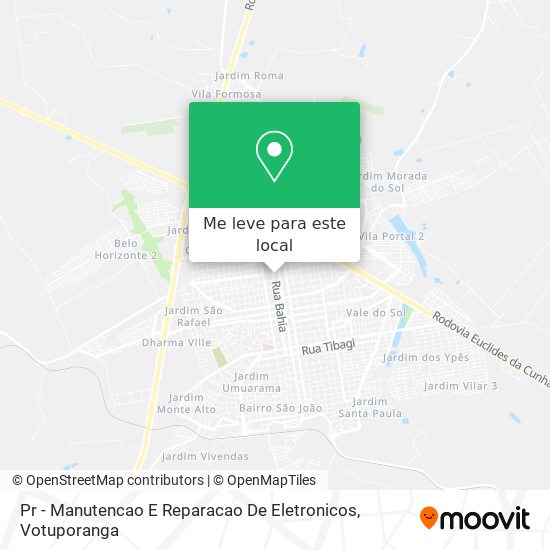 Pr - Manutencao E Reparacao De Eletronicos mapa