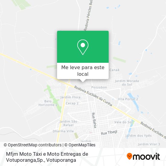Mfjm Moto Táxi e Moto Entregas de Votuporanga,Sp. mapa