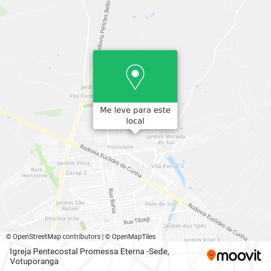 Igreja Pentecostal Promessa Eterna -Sede mapa
