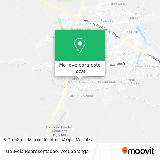 Gouveia Representacao mapa