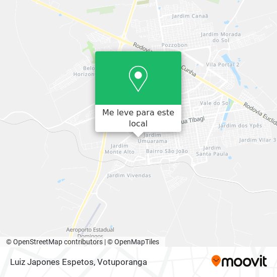 Luiz Japones Espetos mapa