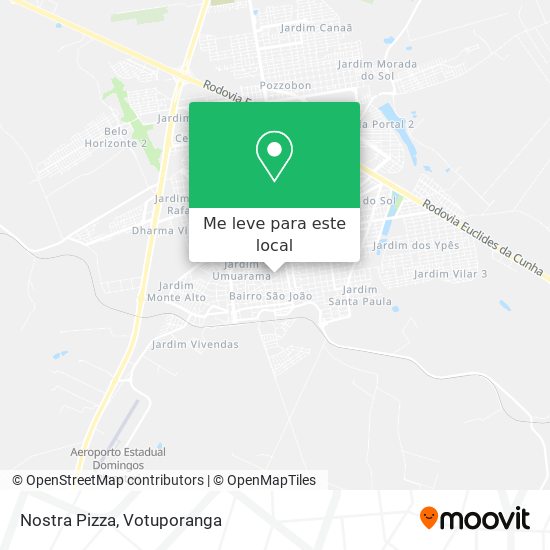 Nostra Pizza mapa