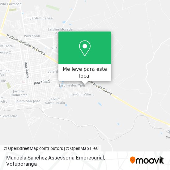 Manoela Sanchez Assessoria Empresarial mapa