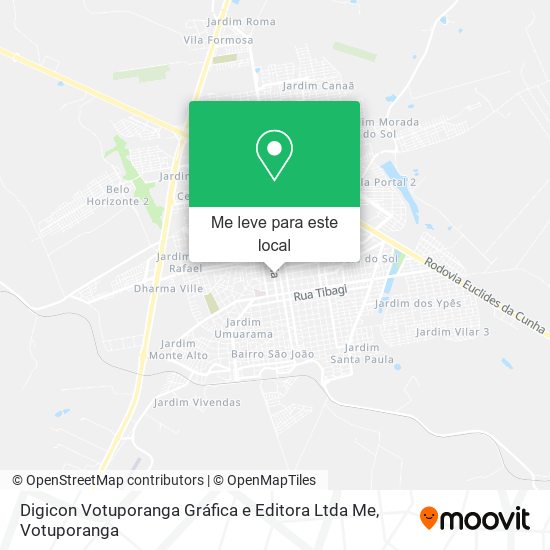 Digicon Votuporanga Gráfica e Editora Ltda Me mapa