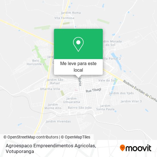 Agroespaco Empreendimentos Agricolas mapa
