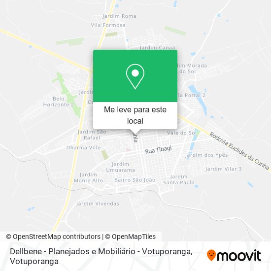 Dellbene - Planejados e Mobiliário - Votuporanga mapa