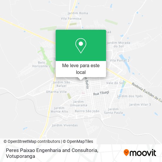 Peres Paixao Engenharia and Consultoria mapa