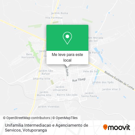 Unifamilia Intermediacao e Agenciamento de Servicos mapa