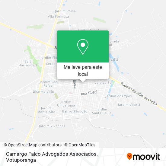 Camargo Falco Advogados Associados mapa