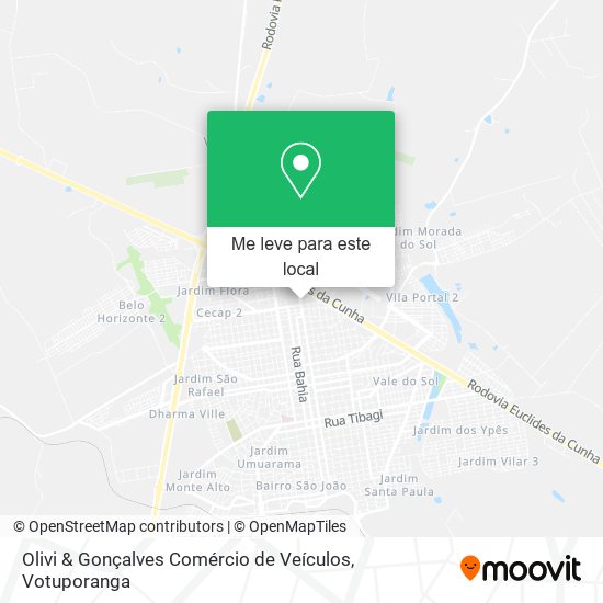 Olivi & Gonçalves Comércio de Veículos mapa