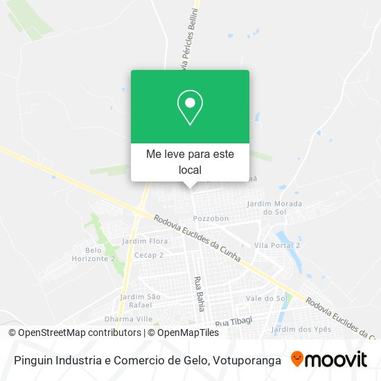 Pinguin Industria e Comercio de Gelo mapa