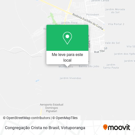 Congregação Crista no Brasil mapa