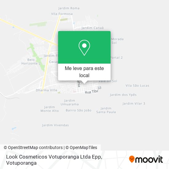 Look Cosmeticos Votuporanga Ltda Epp mapa