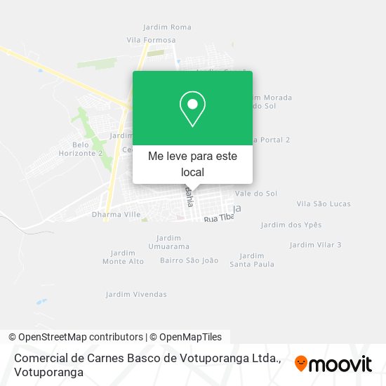 Comercial de Carnes Basco de Votuporanga Ltda. mapa