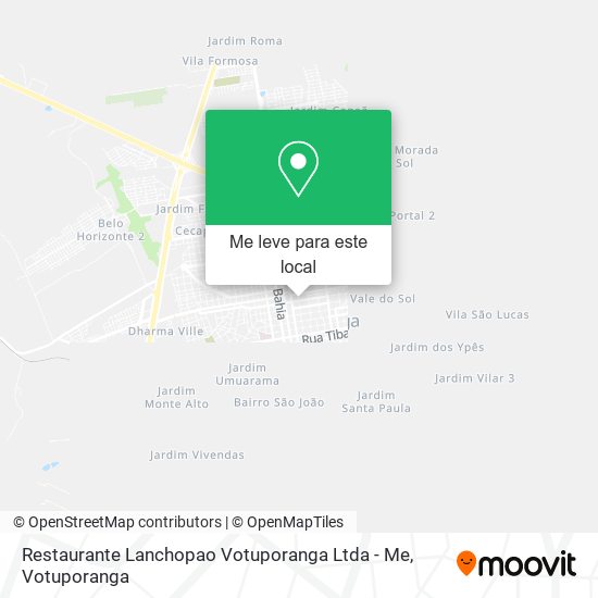 Restaurante Lanchopao Votuporanga Ltda - Me mapa