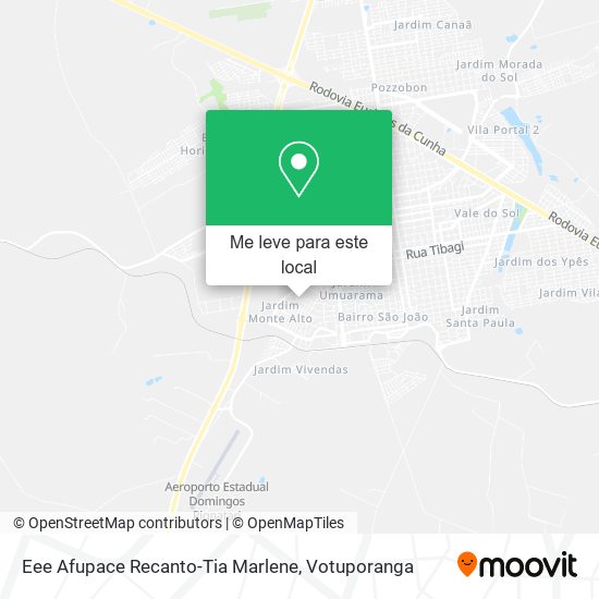 Eee Afupace Recanto-Tia Marlene mapa