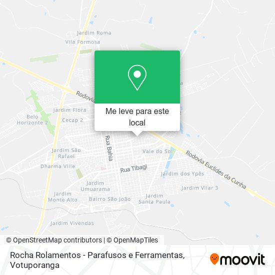 Rocha Rolamentos - Parafusos e Ferramentas mapa