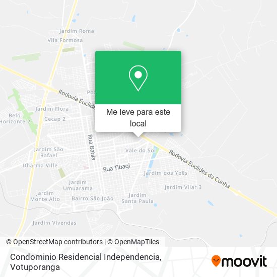 Condominio Residencial Independencia mapa