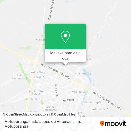 Votuporanga Instalacoes de Antenas e im mapa