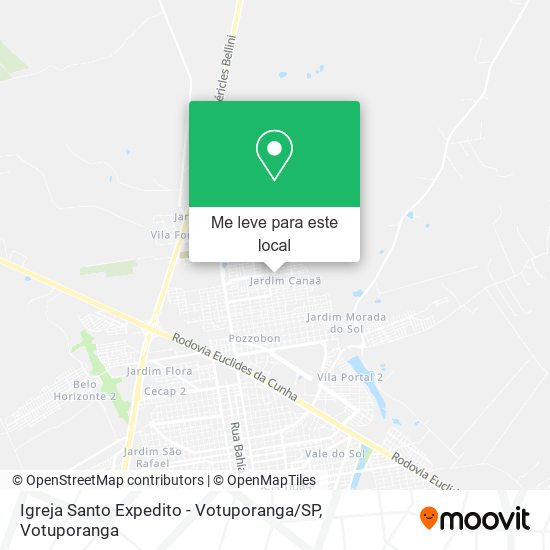 Igreja Santo Expedito - Votuporanga / SP mapa