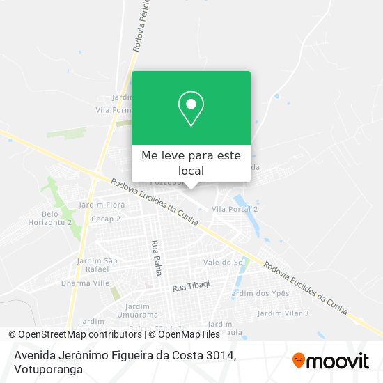 Avenida Jerônimo Figueira da Costa 3014 mapa