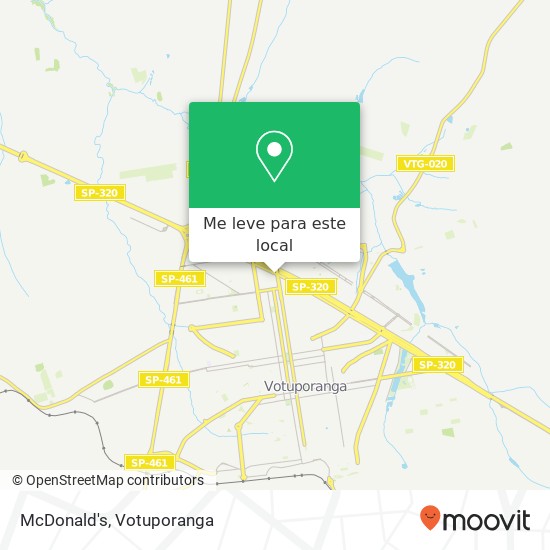McDonald's mapa