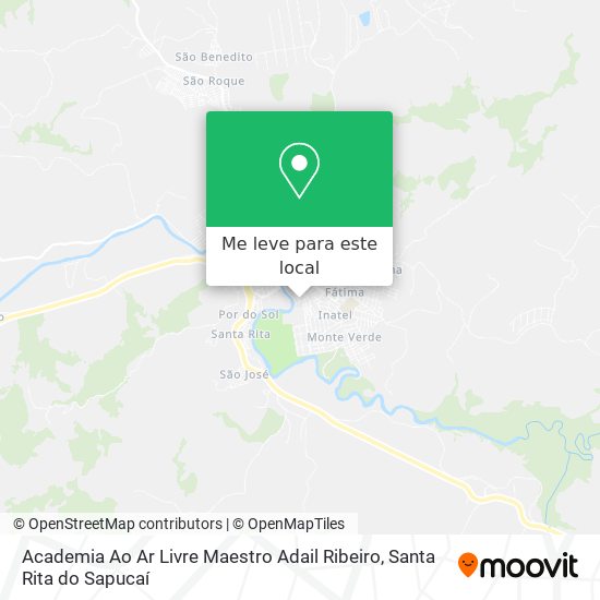 Academia Ao Ar Livre Maestro Adail Ribeiro mapa